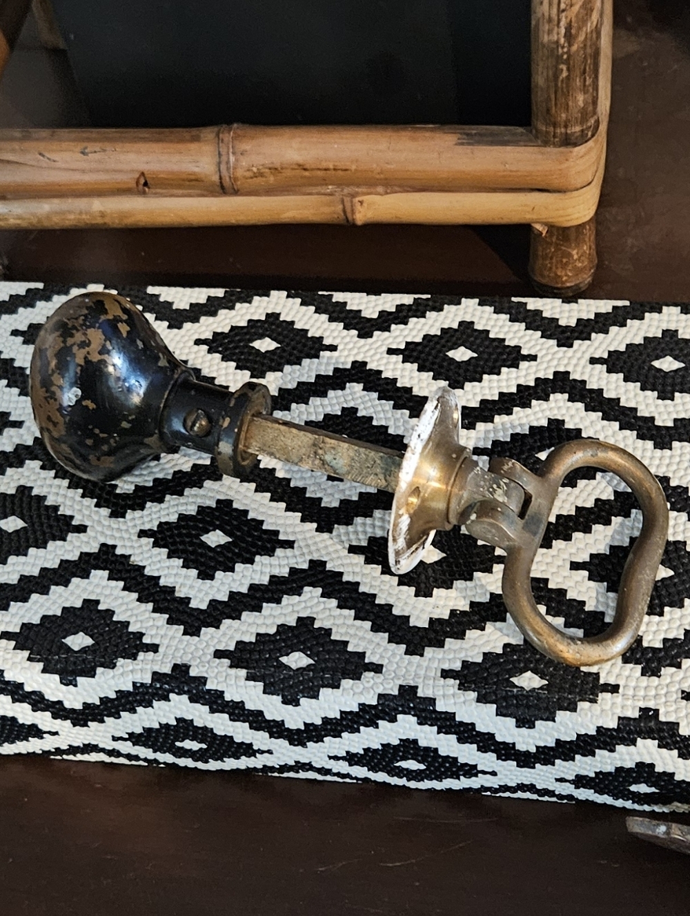 Vintage Brass Doorknob